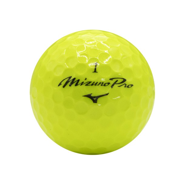 Mizuno Pro S Yellow Golf Balls 2025