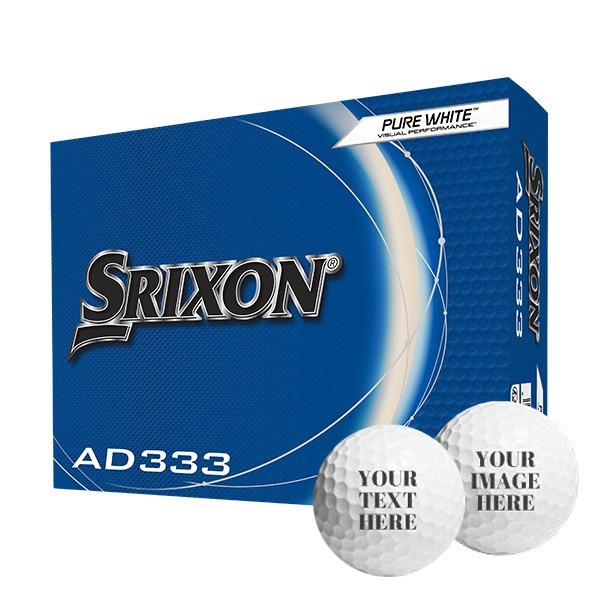 Srixon AD333 Golf Balls 2024 Pure White