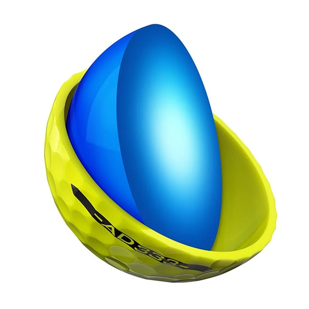 srixon ad333 golf ball yellow