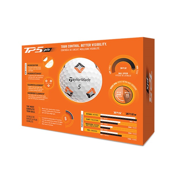 TaylorMade TP5 Pix Golf Balls 2026