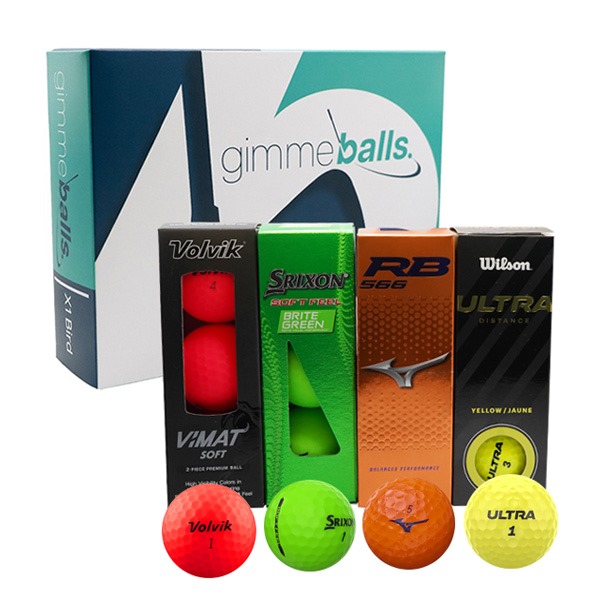 Colourful Golf Balls (Variety Pack)