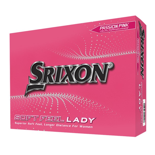 Srixon Soft Feel Lady Pink Golf Balls 