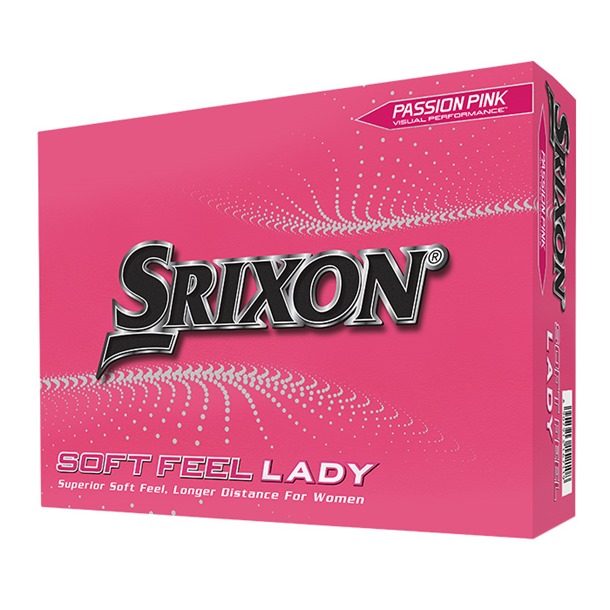 Srixon Soft Feel Lady Pink Golf Balls