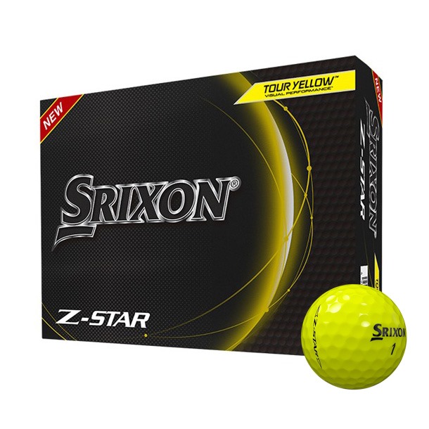 Srixon Z-STAR Yellow Golf Balls