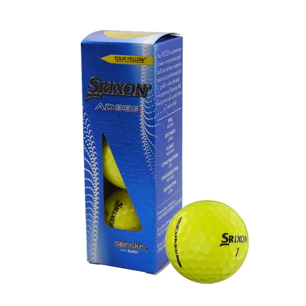 Srixon AD333 Tour Yellow Golf Balls