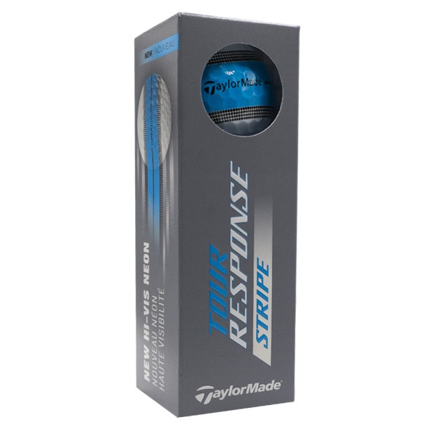 TaylorMade Tour Response Stripe Blue Golf Balls 2025