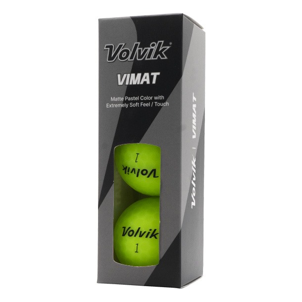 Volvik Vimat Pastel Green Golf Balls