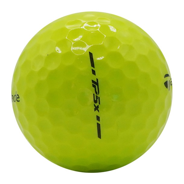 TaylorMade TP5X Yellow Golf Balls 2024