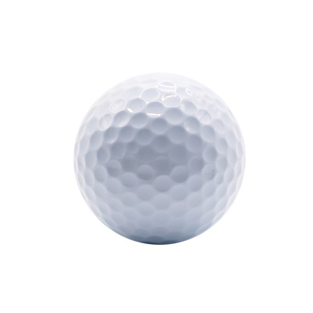 6 x Unbranded Blank Golf Balls (with Bag)