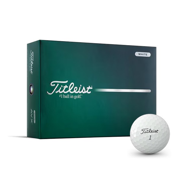 Titleist AVX White Golf Balls 2026