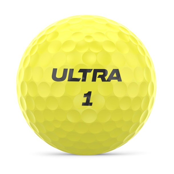 Ultra Distance Yellow Wilson Golf Balls