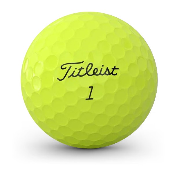Titleist AVX Yellow Golf Balls 2026