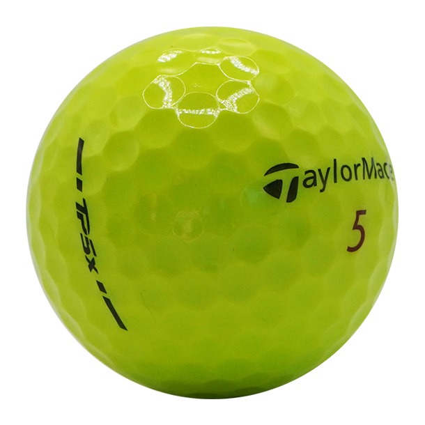 TaylorMade TP5X Yellow Golf Balls 2024