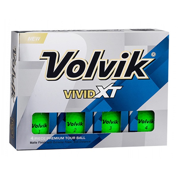 Volvik Vivid XT - Green Golf Balls