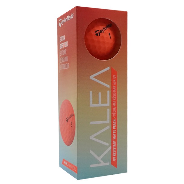 TaylorMade Kalea Peach Golf Balls