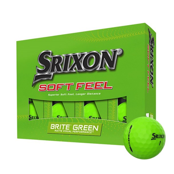 Srixon Soft Feel Brite Green Golf Balls