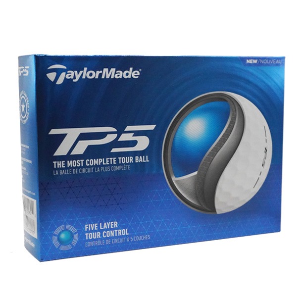 TaylorMade TP5 White Golf Balls 2024