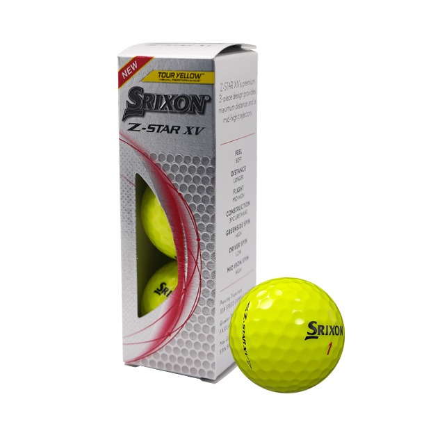 Srixon Z-STAR XV Yellow Golf Balls