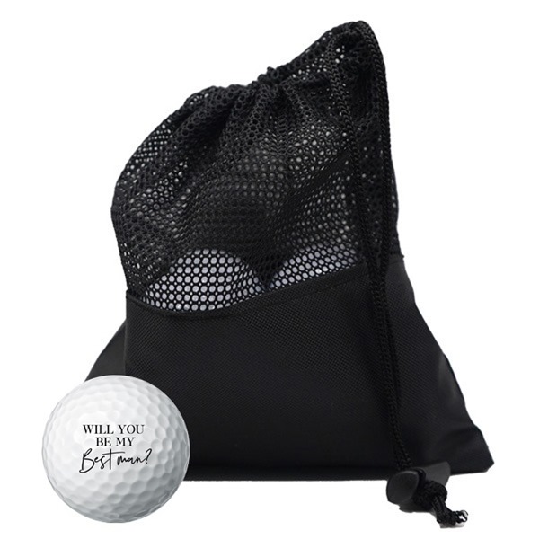 Bag of best man golf balls