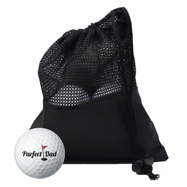 parfect dad golf balls bag
