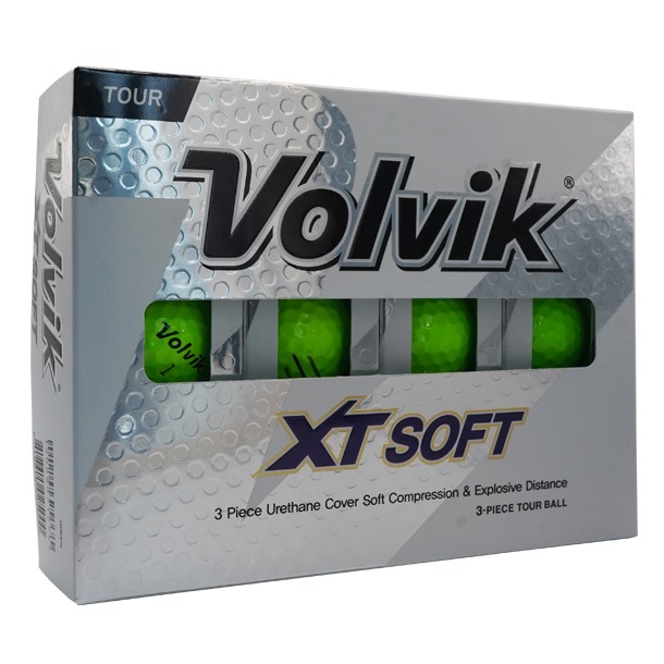 Volvik XT Soft - Green Golf Balls
