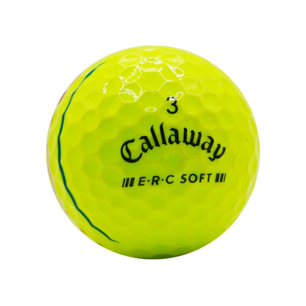 Callaway ERC Soft Triple Track Yellow Golf Balls