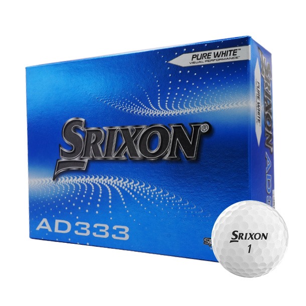 Srixon AD333 Pure White Golf Balls