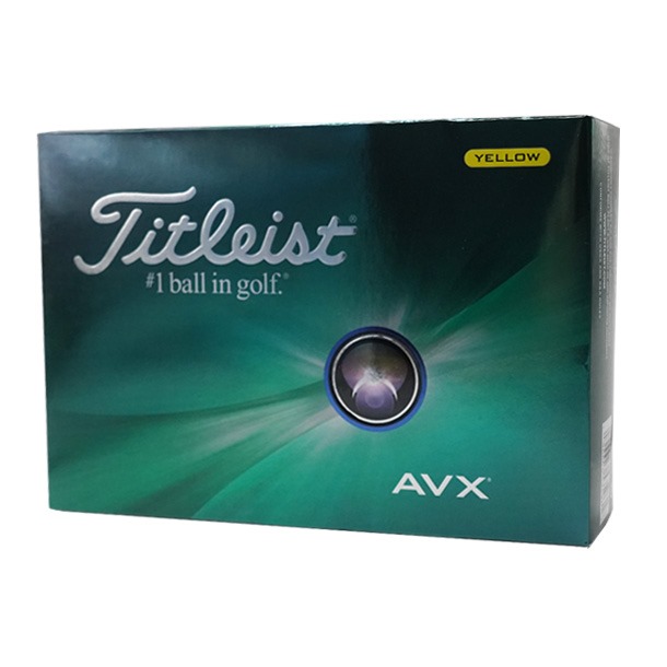 titleist-avx-yellow-golf-balls