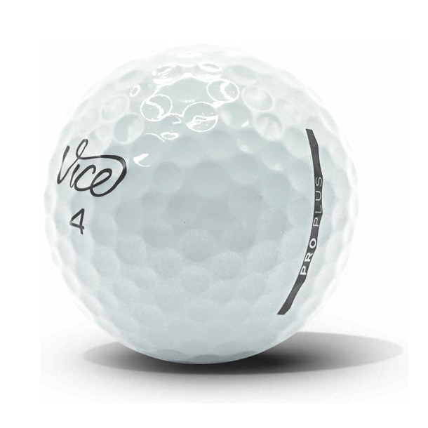 Vice Pro Plus Golf Balls Colour White
