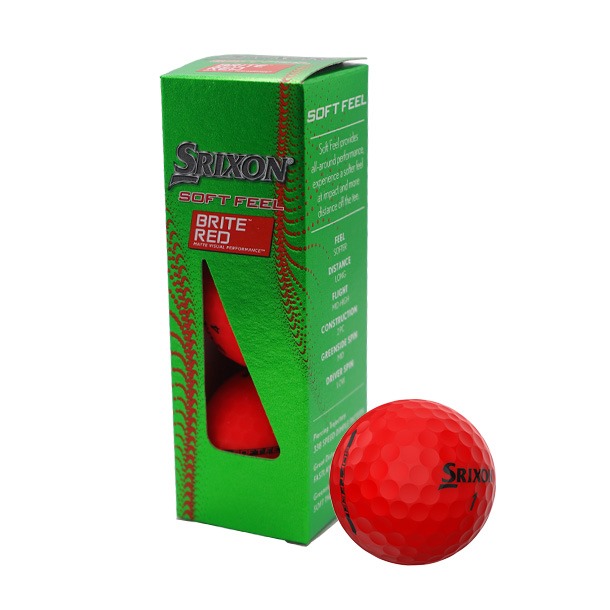 Srixon Soft Feel | Red Golf Balls