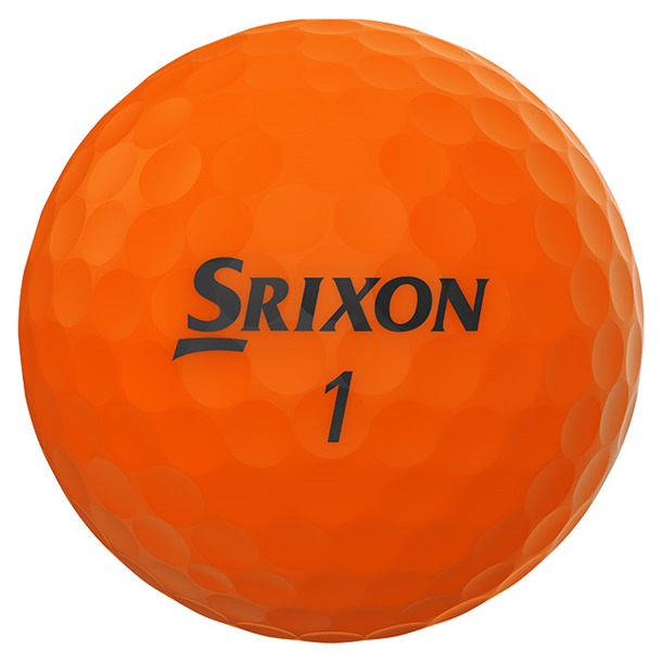 Srixon Soft Feel Brite Orange Golf Balls