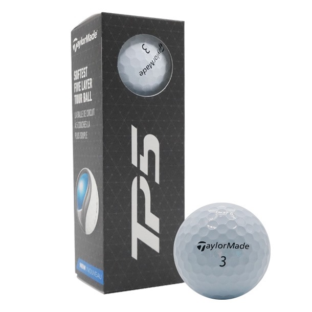 TaylorMade TP5 White Golf Balls 2024