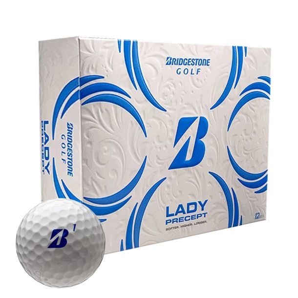 Bridgestone Golf Palline Lady Precept Rosa 2021 – Morbide, Volo Alto E Massima Distanza (Confezione Da ?)