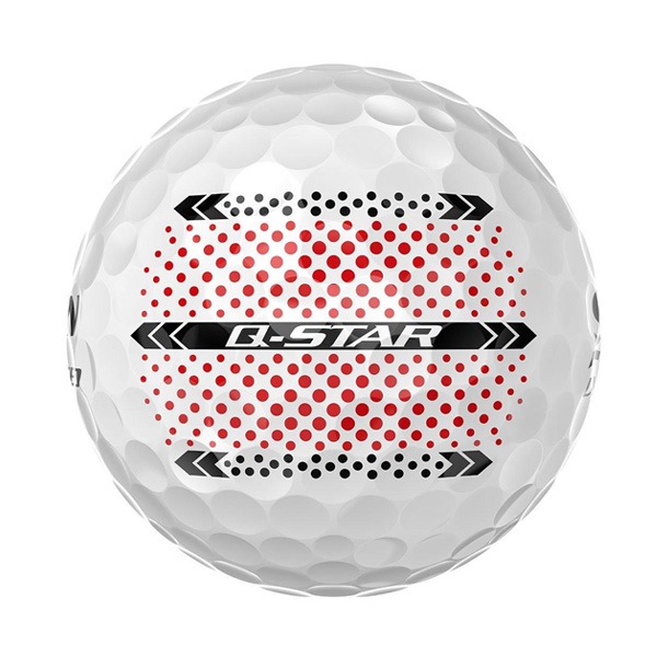 Srixon Q-Star Ultispeed golf ball with Trackline