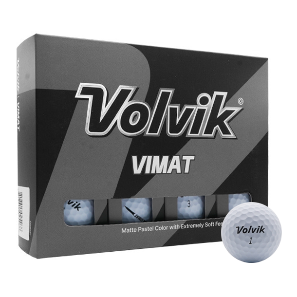 Volvik Vimat Soft White Golf Balls