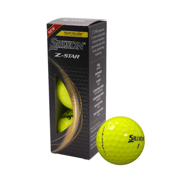 Srixon Z-STAR Yellow Golf Balls