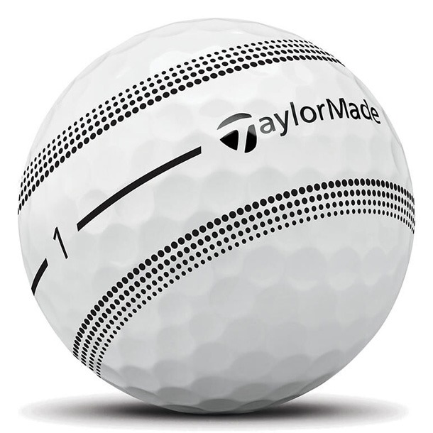 TaylorMade Tour Response Stripe White Golf Balls 2026