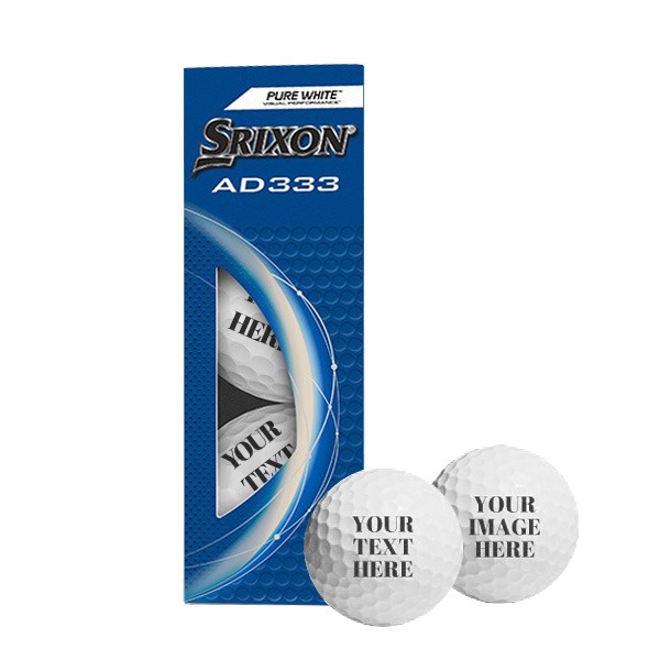Srixon AD333 Golf Balls (2024 Pure White)