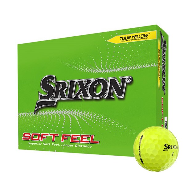 Srixon Soft Feel Yellow Golf Balls