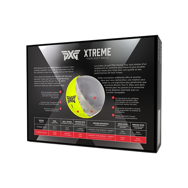 PXG Xtreme Tour Yellow Golf Balls