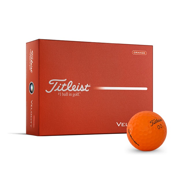 Titleist Velocity Orange Golf Balls 2026