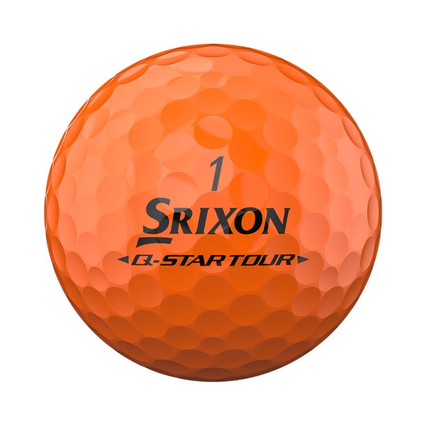 Srixon Divide Golf Ball - Orange Half