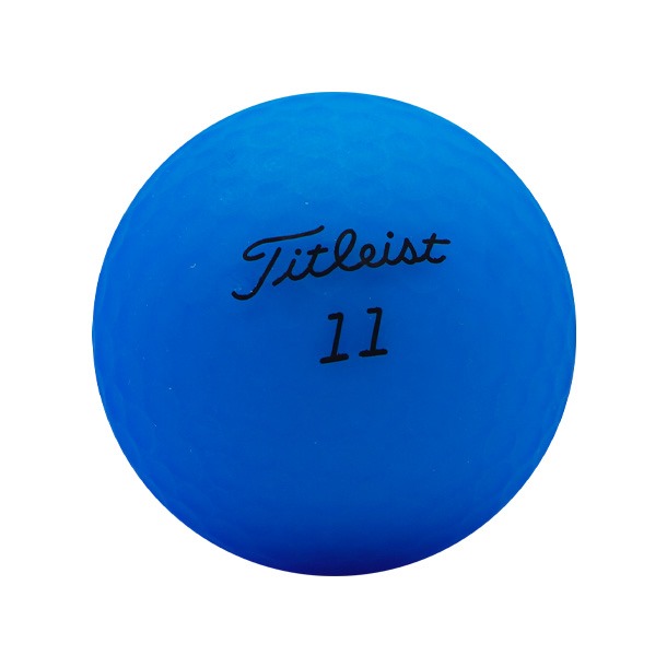 Blue Titleist Velocity Golf Ball
