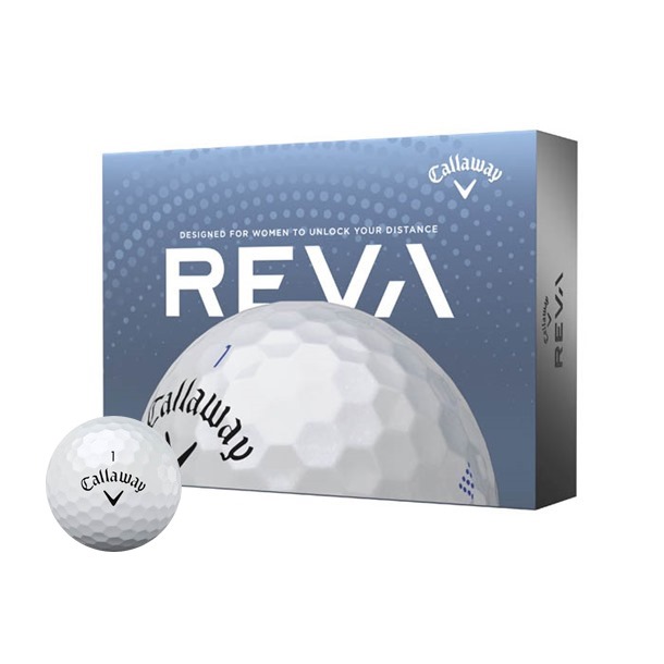 Callaway REVA White Golf Balls