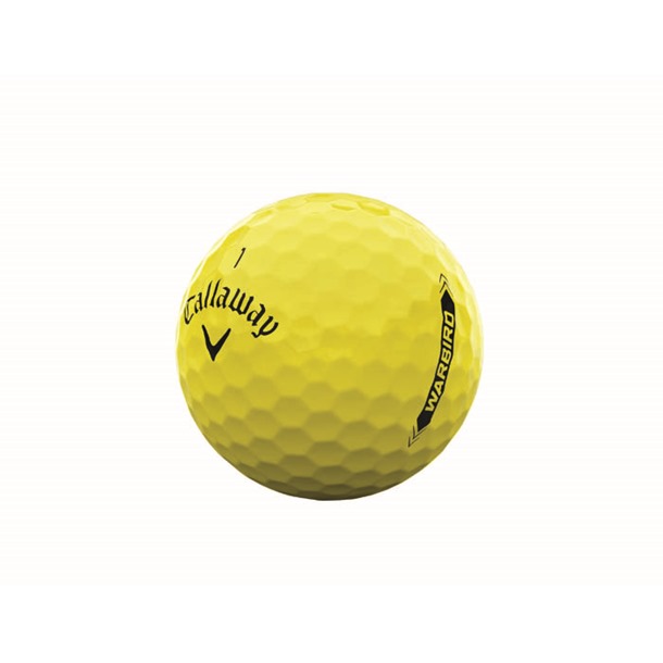warbird yellow golf balls