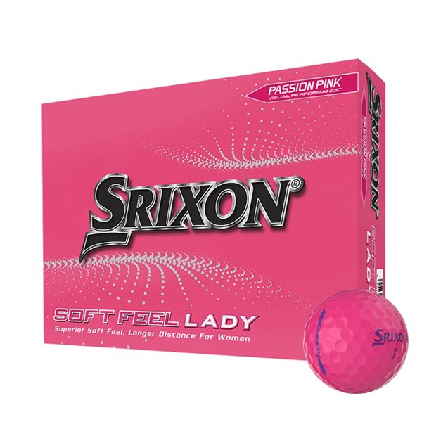 Srixon Soft Feel Lady Pink Golf Balls