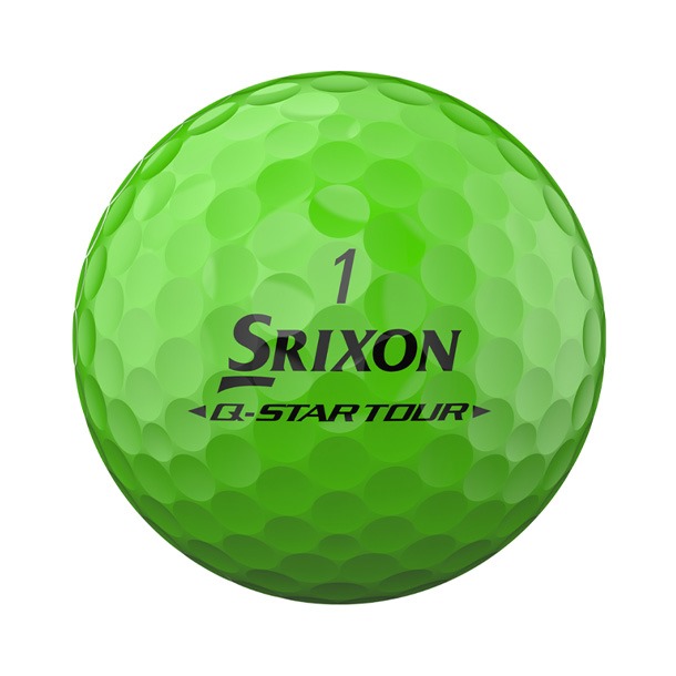 Srixon Divide Golf Ball - Lime Green Side