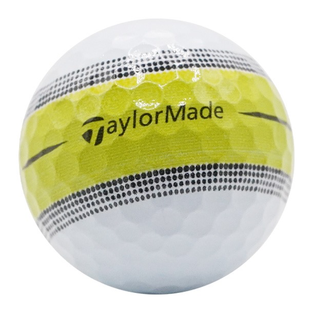 TaylorMade Tour Response Stripe Yellow Golf Balls