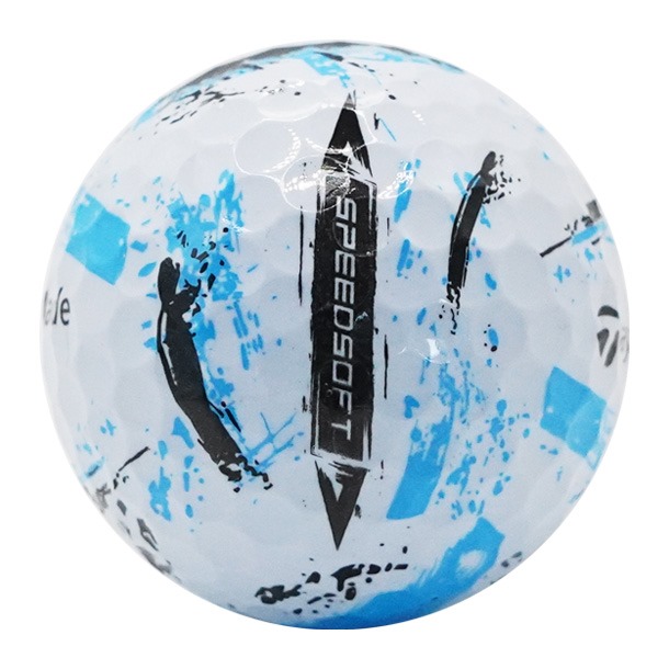 TaylorMade Speedsoft Ink Blue Golf Balls 2024