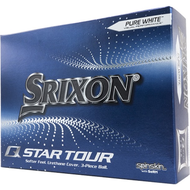 Srixon Q-Star Tour Pure White Golf Balls